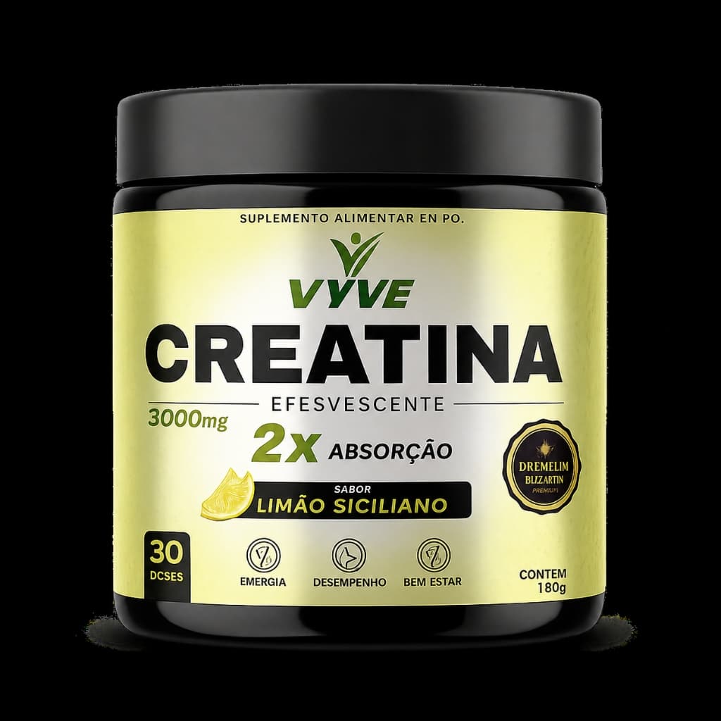 Pote de creatina efervescente Vyve